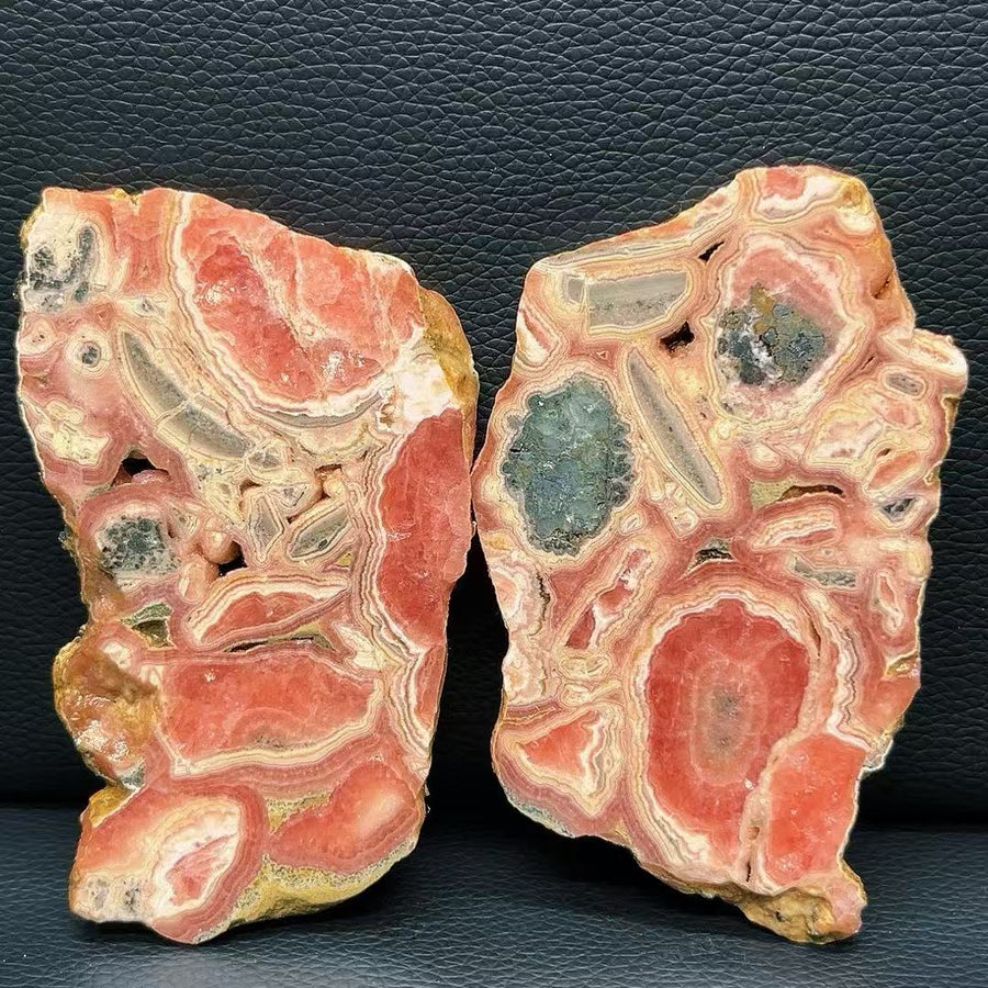 5A180G   Natural Rhodochrosite Slices
