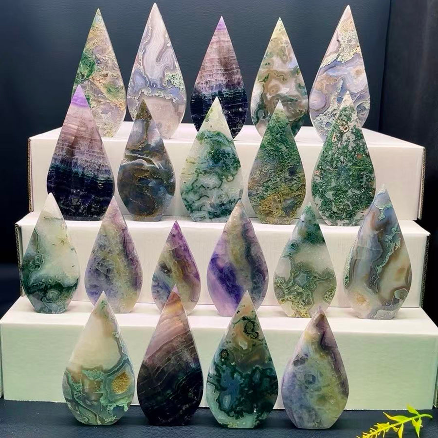 5A 240G  Tiffany Blue Silk Fluorite