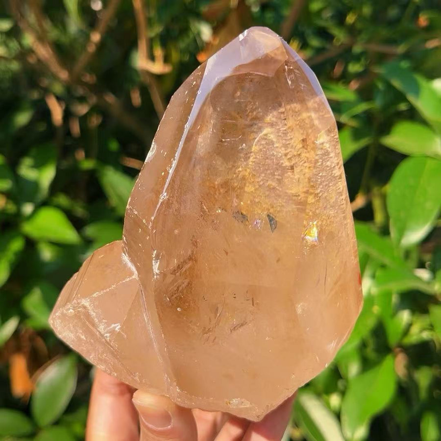 5A 1200G    Natural  Smoky Quartz Crystal point
