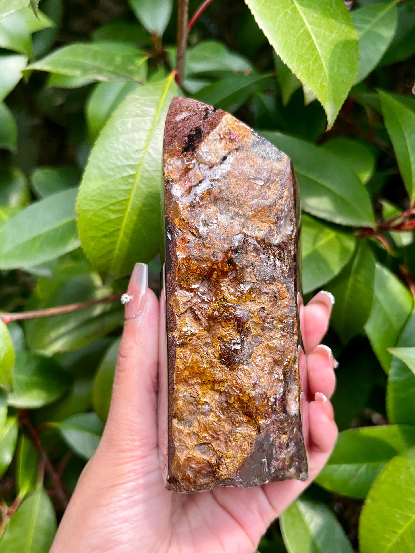 5A  1170G  Red Quartz Crystal