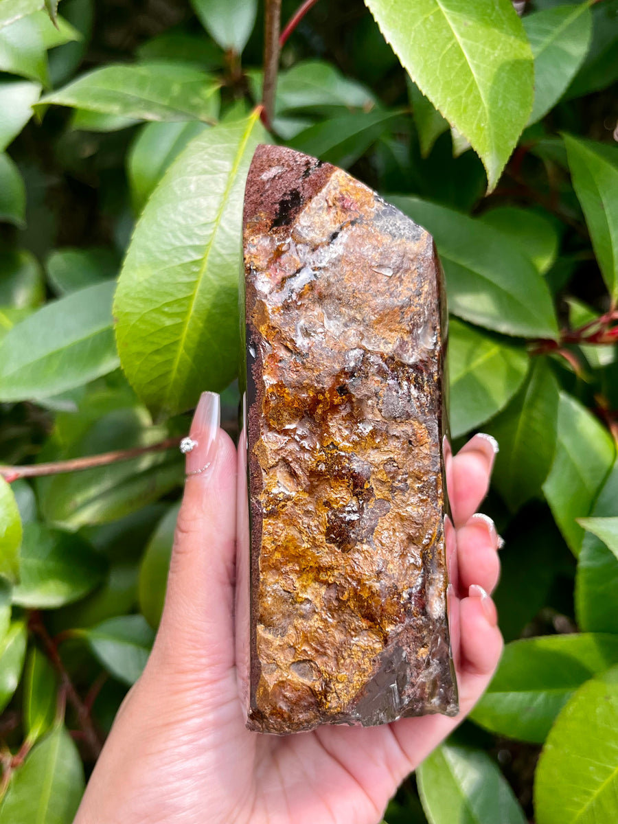 5A  1170G  Red Quartz Crystal