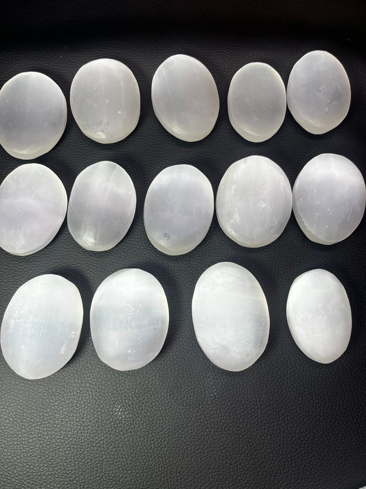 5A      Premium Natural Selenite Healing Stone Ornament