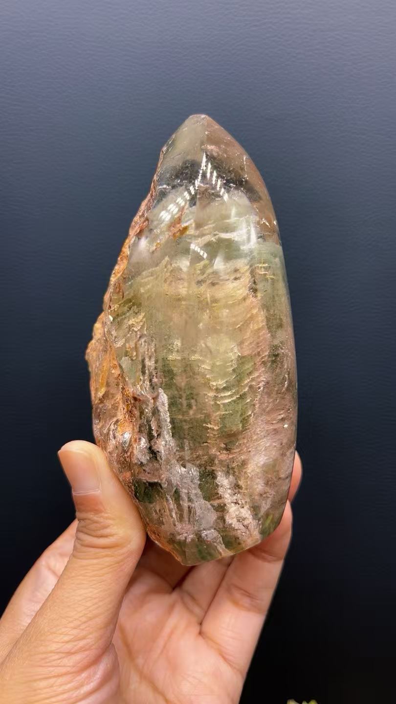 5A 410G   Natural  Green phantom Decor