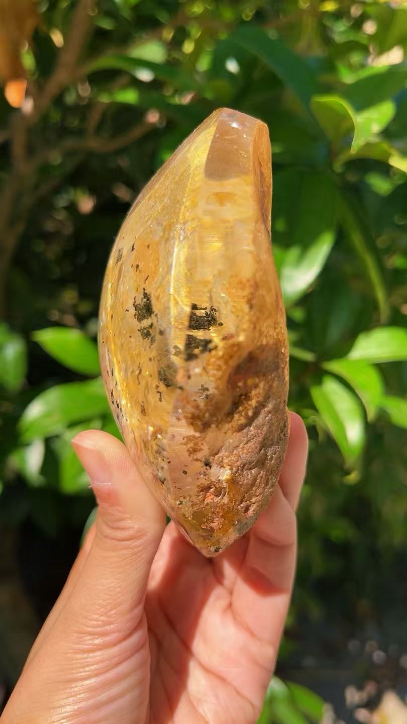 5A 480G   Green Quartz Golden healer