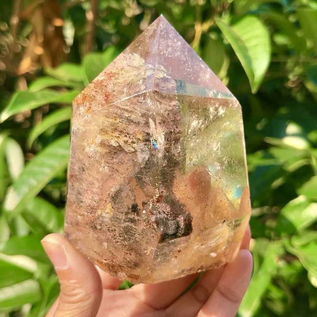 5A 460G    Natural  Phantom Crystal Point