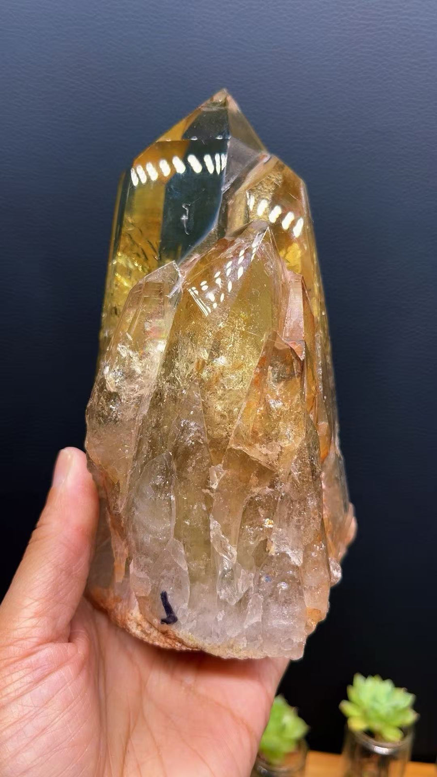 5A  1430G   Natural  Sparkly  Citrine