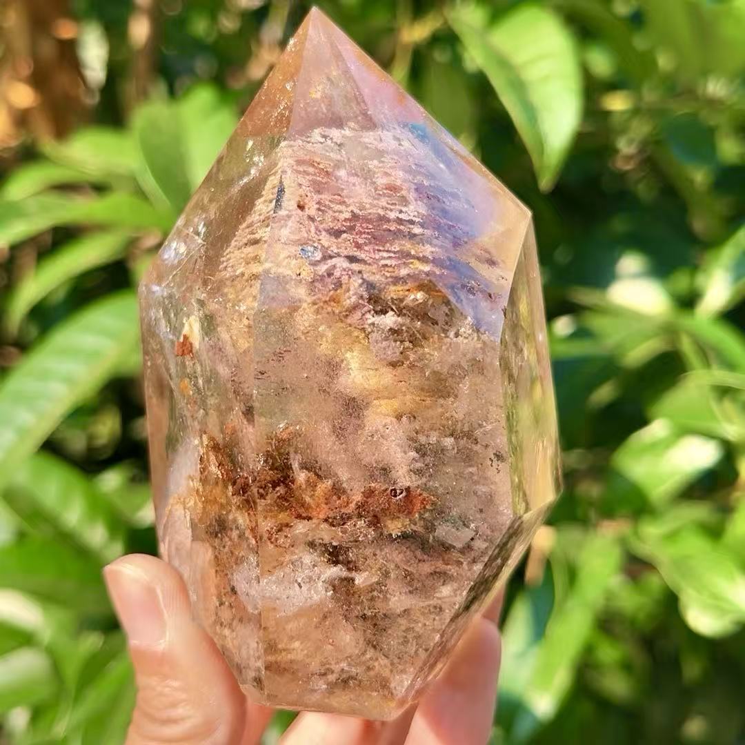5A 460G    Natural  Phantom Crystal Point