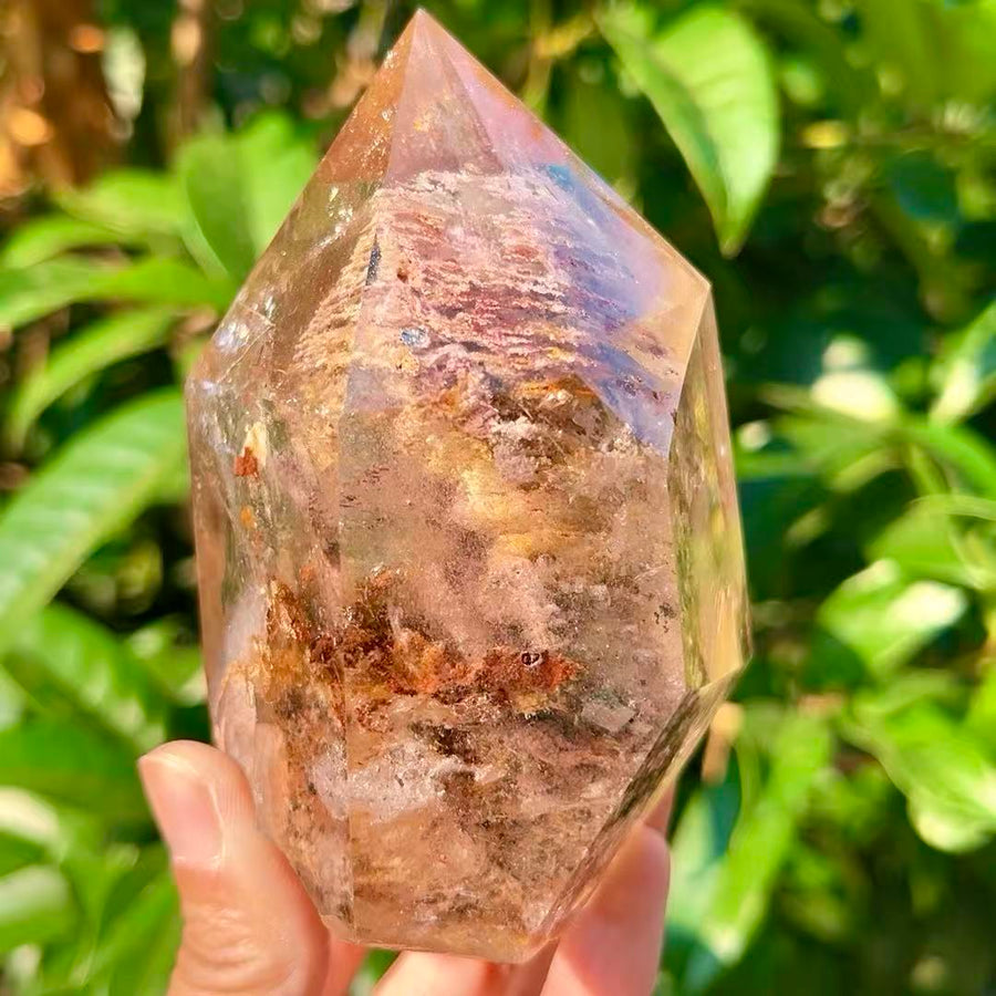 5A 460G    Natural  Phantom Crystal Point