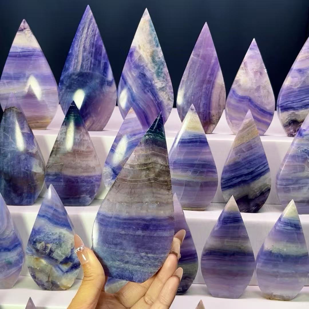 5A 240G  Tiffany Blue Silk Fluorite
