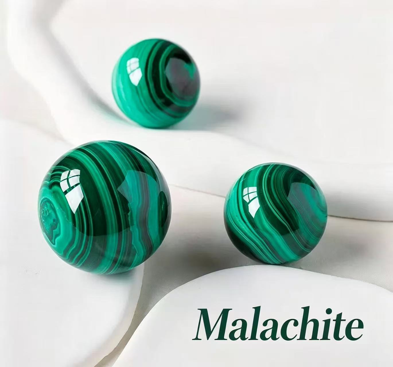 5A 190G    Natural  Malachite Sphere