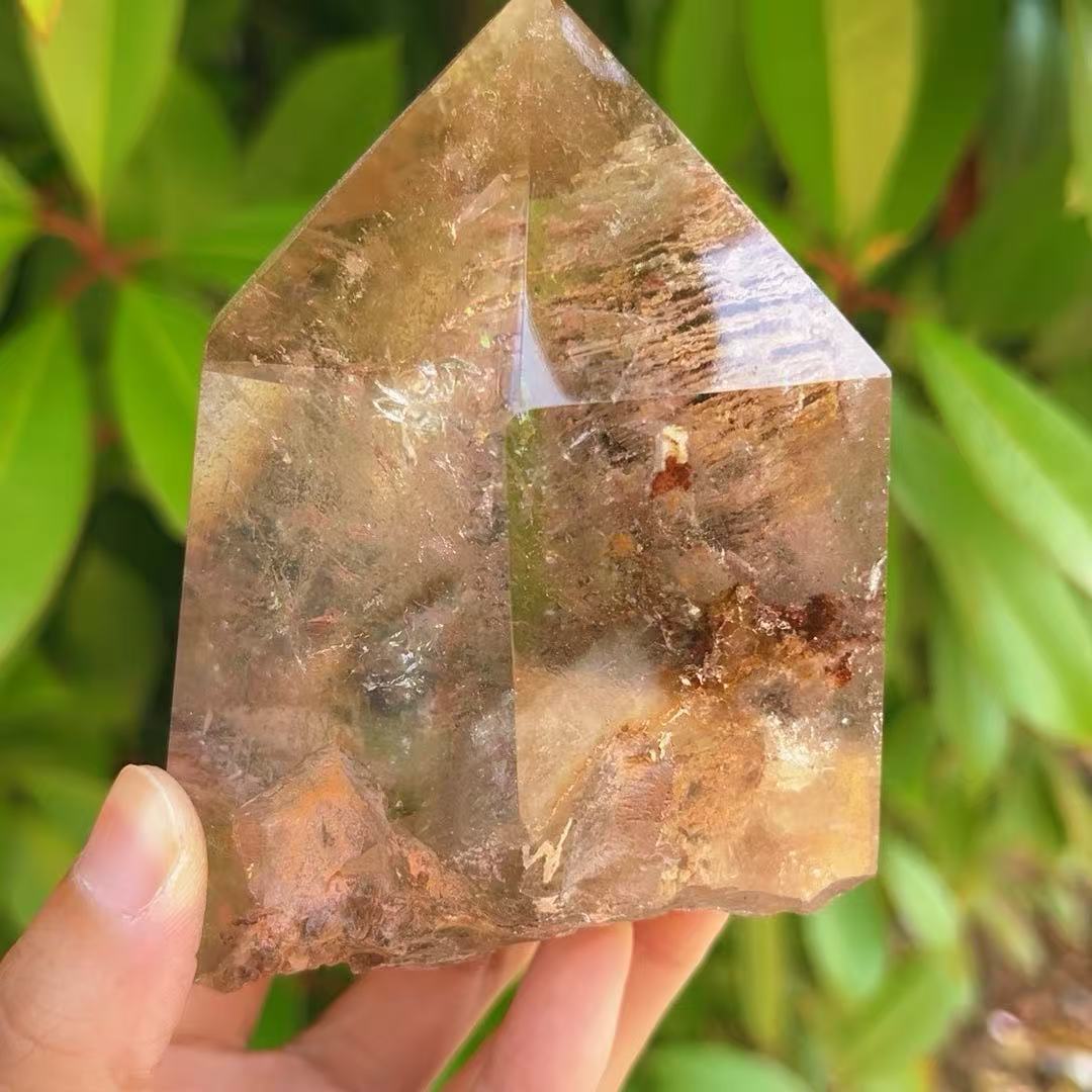 5A 460G    Natural  Phantom Crystal Point