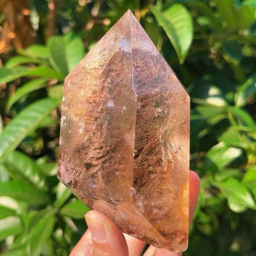 5A 460G    Natural  Phantom Crystal Point