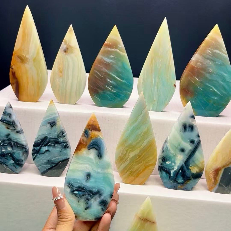 5A 280G  Caribbean Blue Calcite