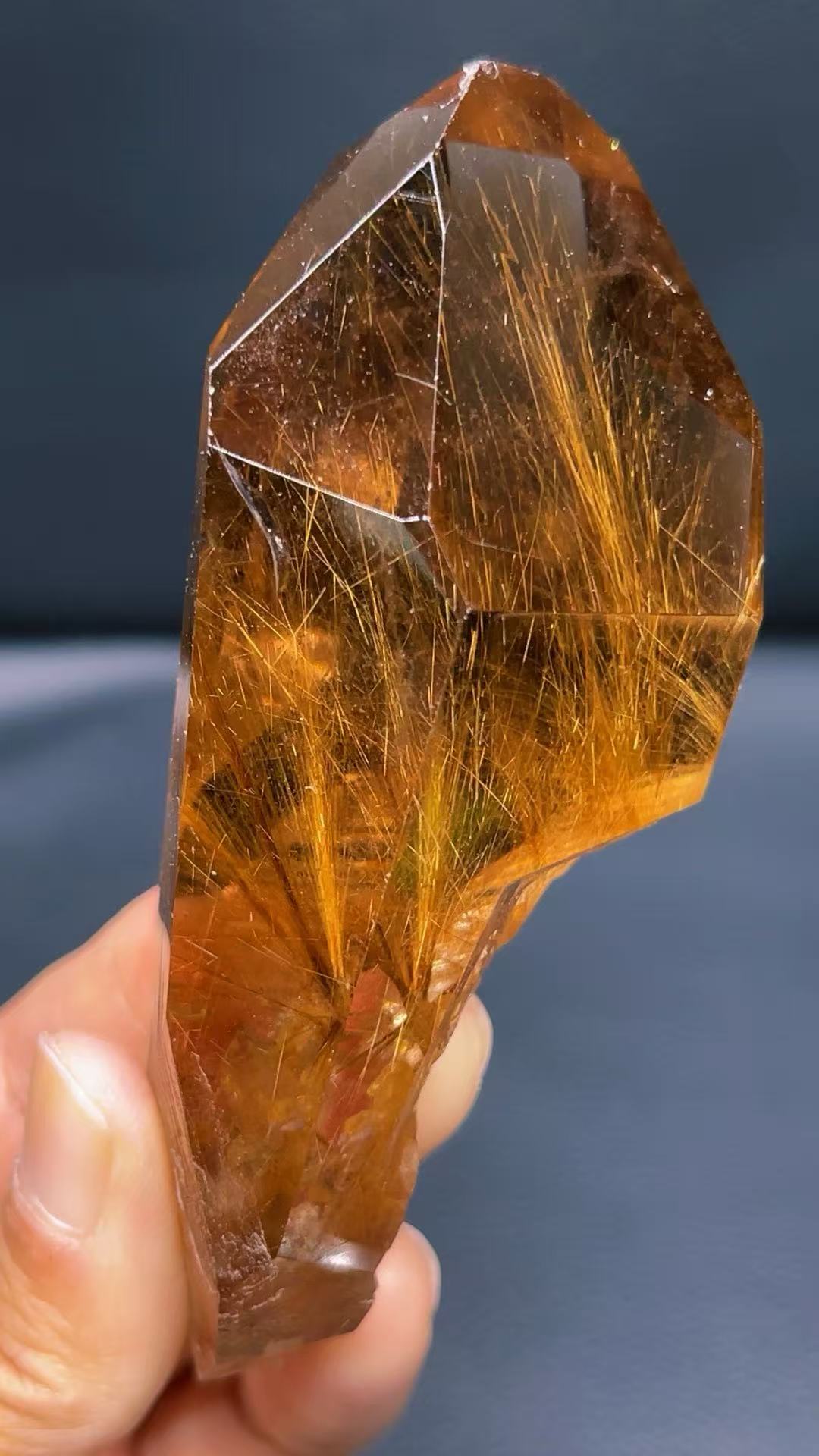 5A 240G Rutile Smoky Quartz