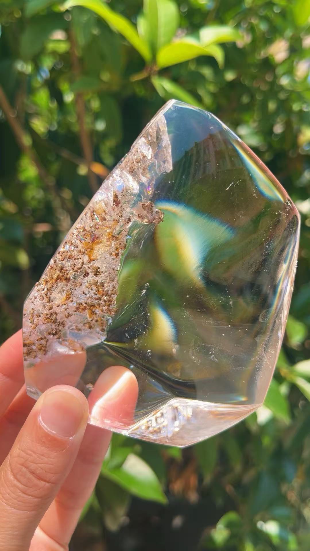 5A  770G  Sparkling Golden healer  Quartz