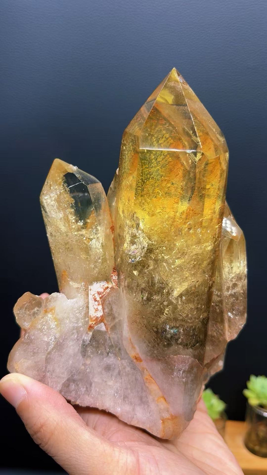 5A  1430G   Natural  Sparkly  Citrine