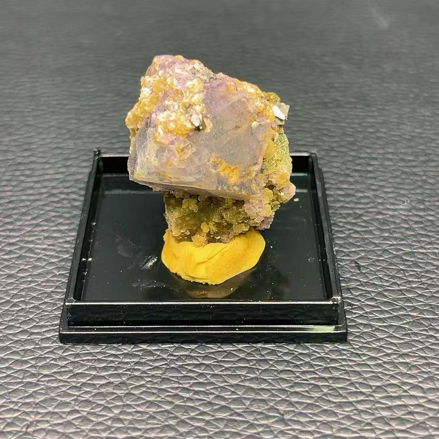 5A30G  Deep Purple Fluorite Intergrowth