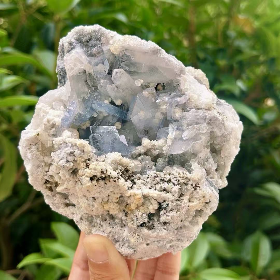 5A  100G    Natural   Blue Barite