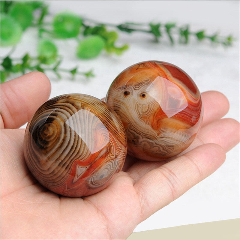 Natural crystal onyx sardonyx agate sphere polish wholesale