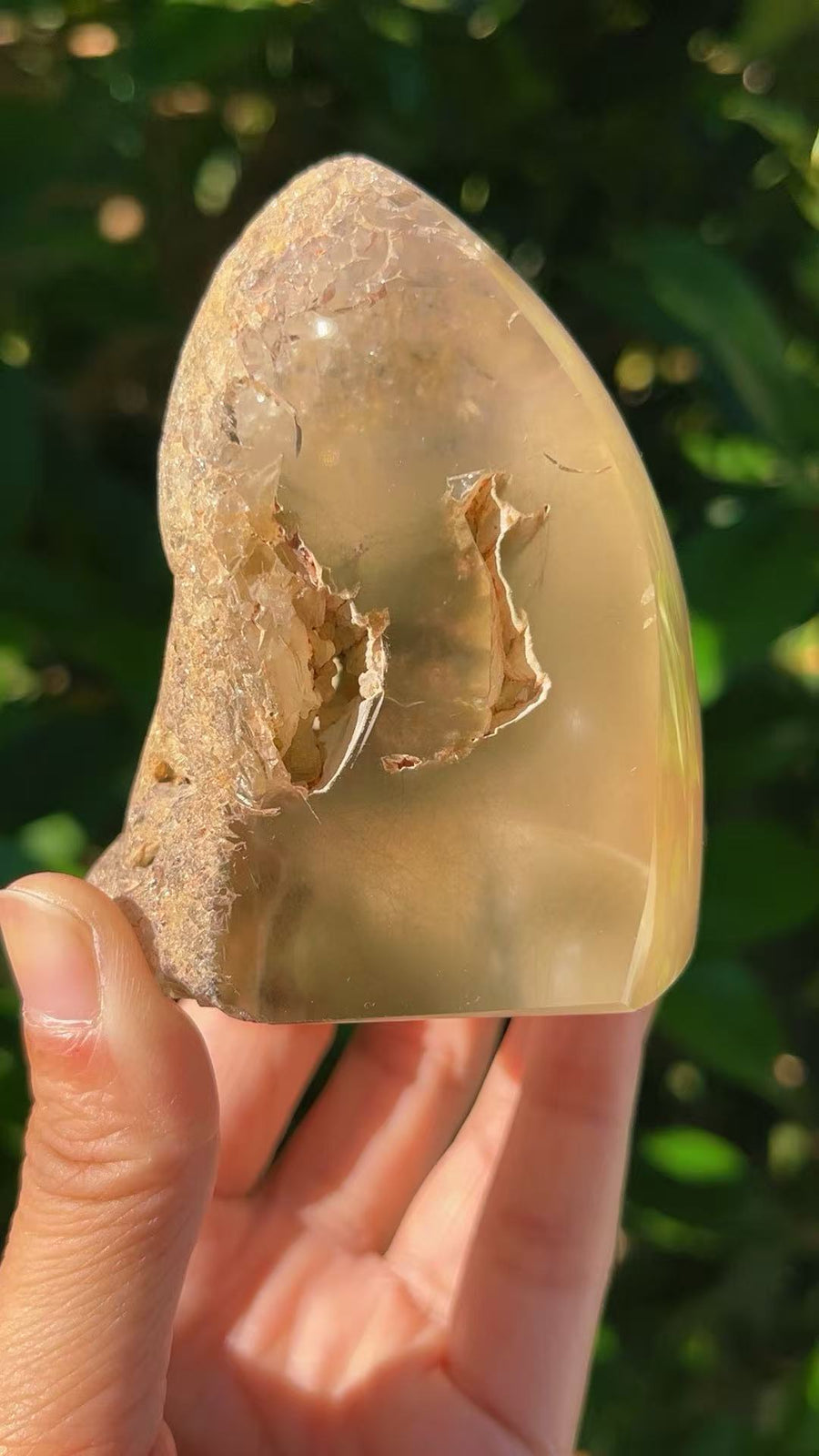 5A 300G   Natural  Blue Green Rutilated Quartz Ornament