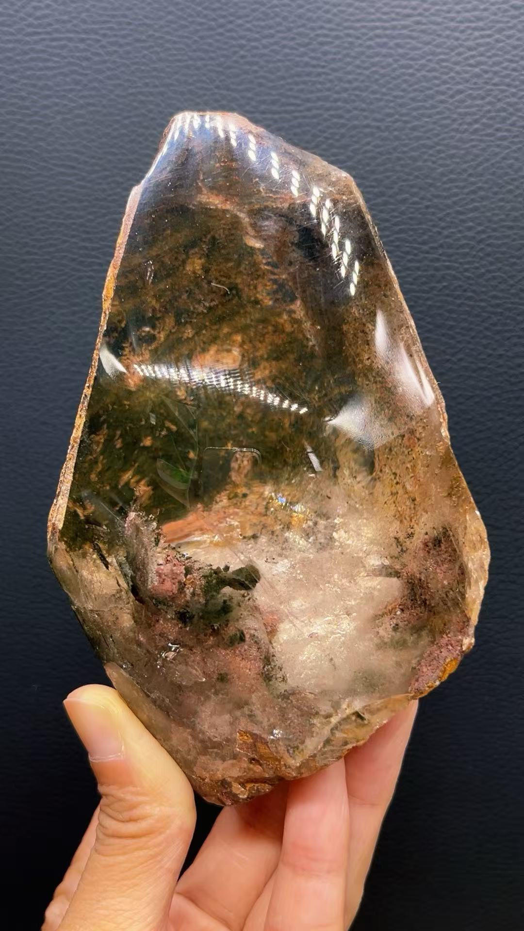 5A 410G   Natural  Green phantom Decor
