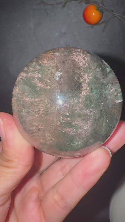 A00188 Rare natural amazing four season garden mountain sphere