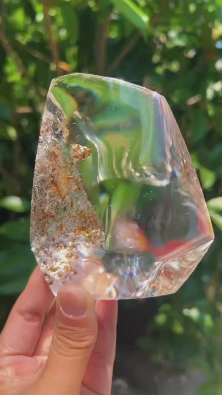 5A  770G  Sparkling Golden healer  Quartz