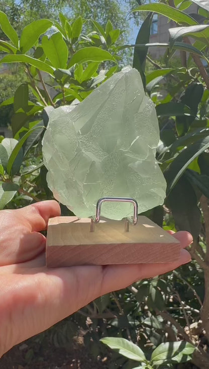 A00163  rare highlist quality mint green mountain sugar fluorite mineral specimen