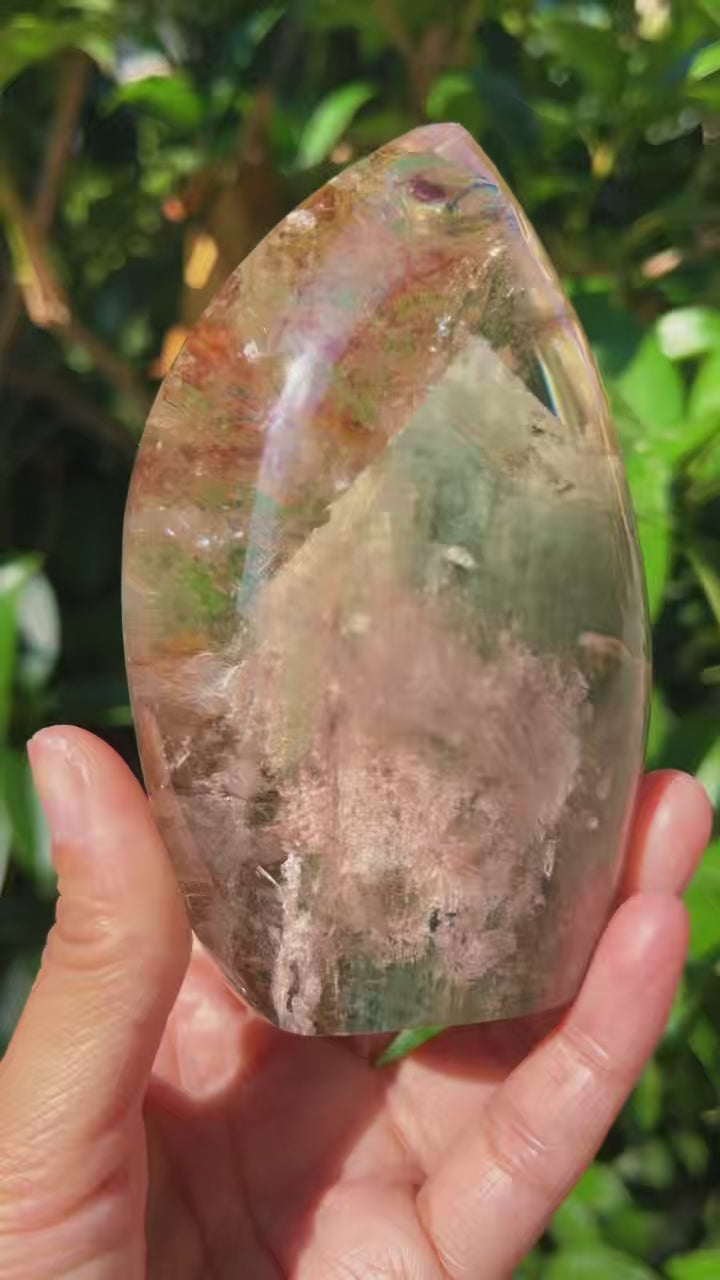 5A 410G   Natural  Green phantom Decor