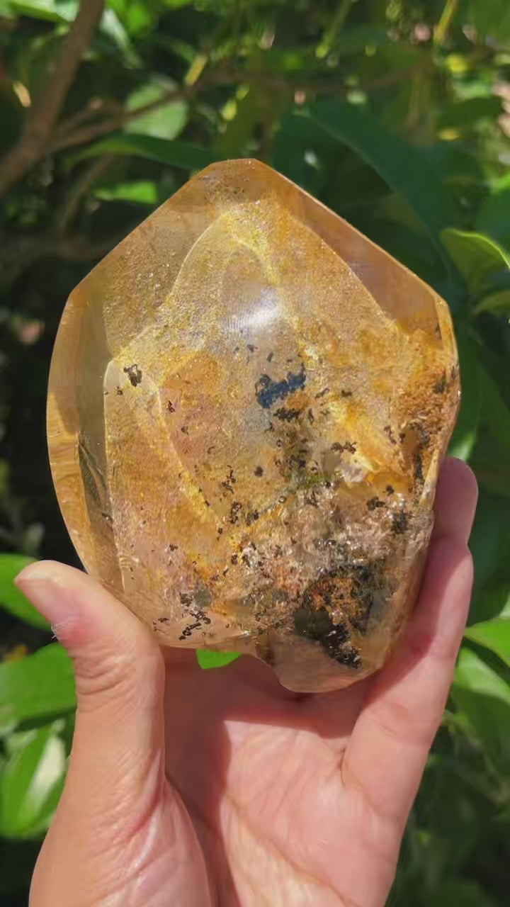 5A 480G   Green Quartz Golden healer