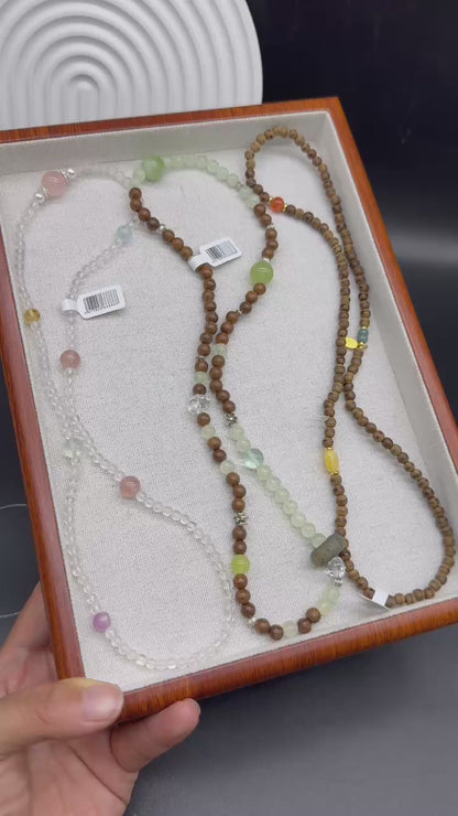 A00047 high quality DiY 3round BRACELET/necklace (according to the theory of aesthetic design)（副本）