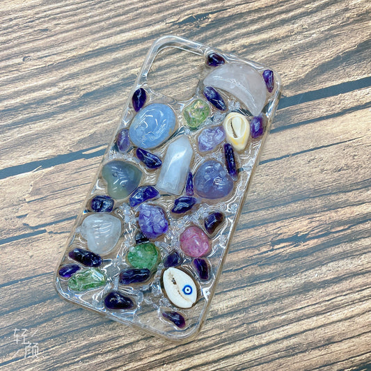 Phone case （Purple starry sky）