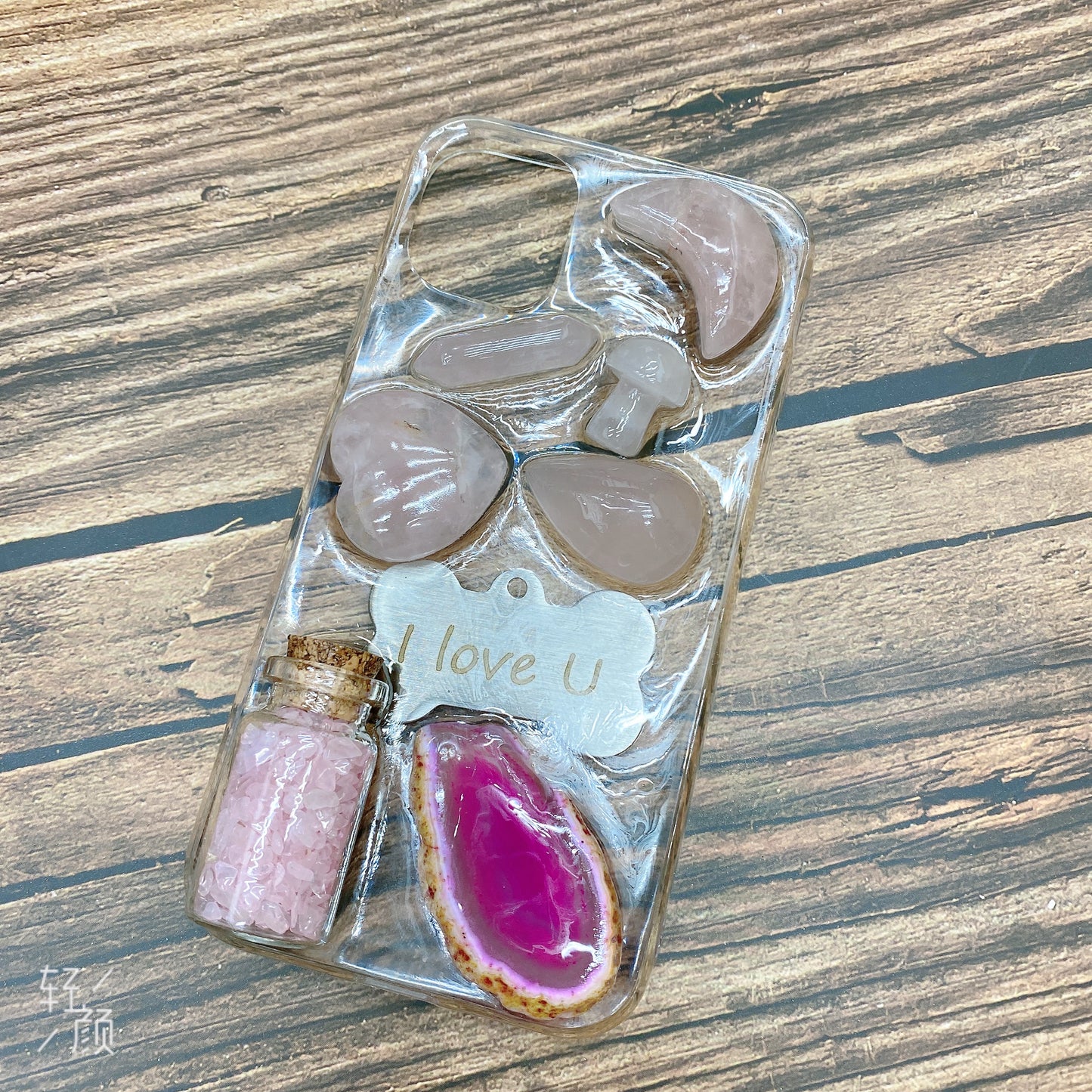 Phone case （Rose quartz）