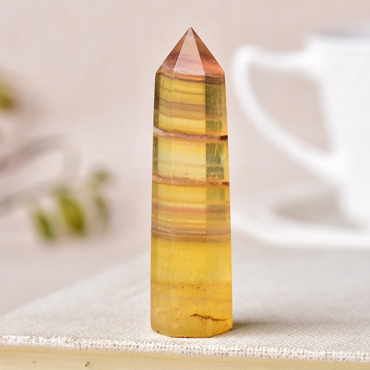 Yellow Fluorite tower