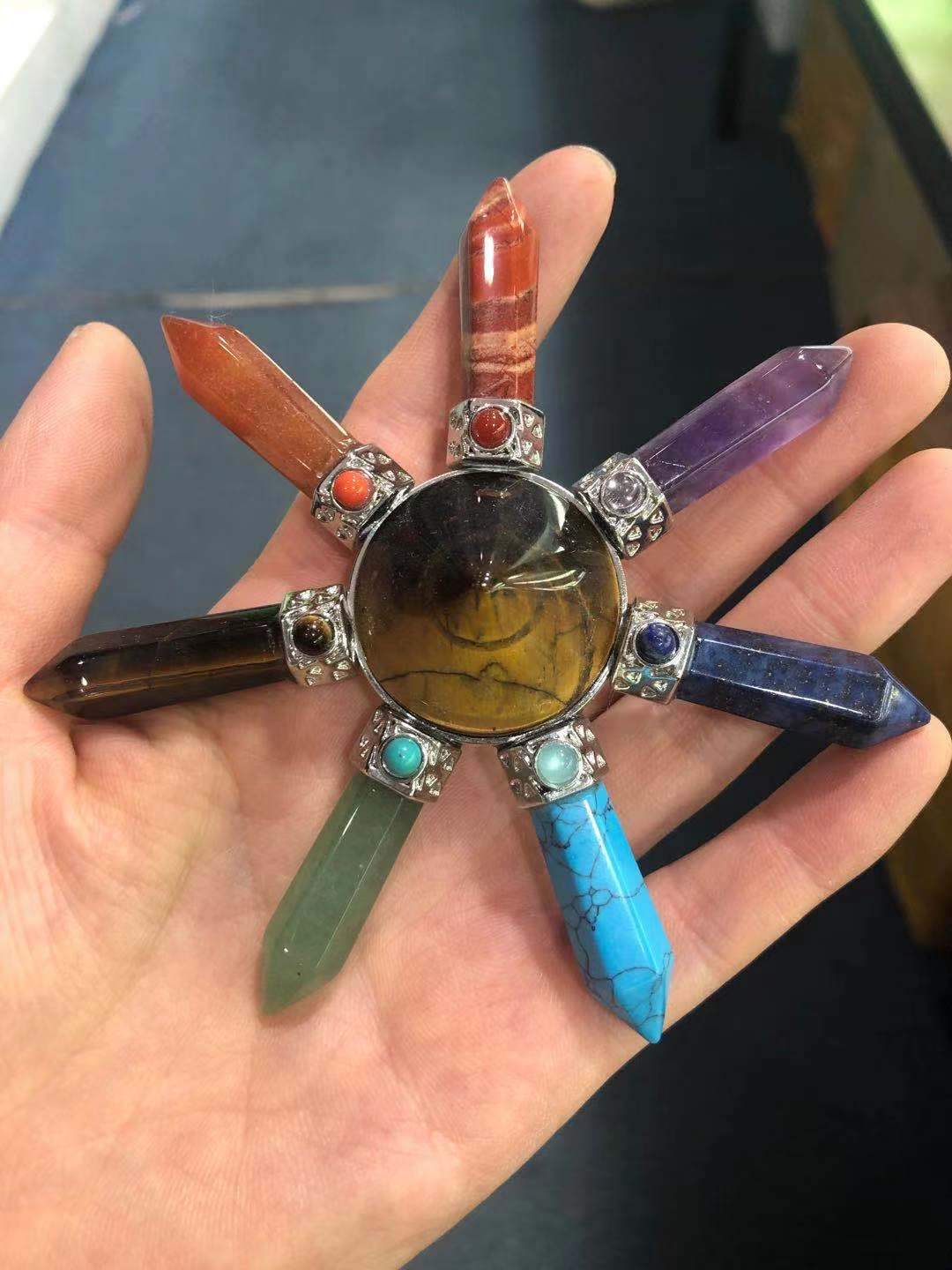 Colorful energy tower