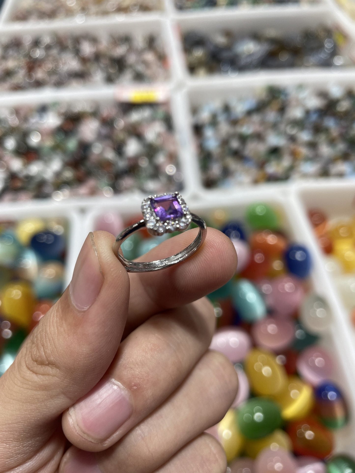 Amethyst ring