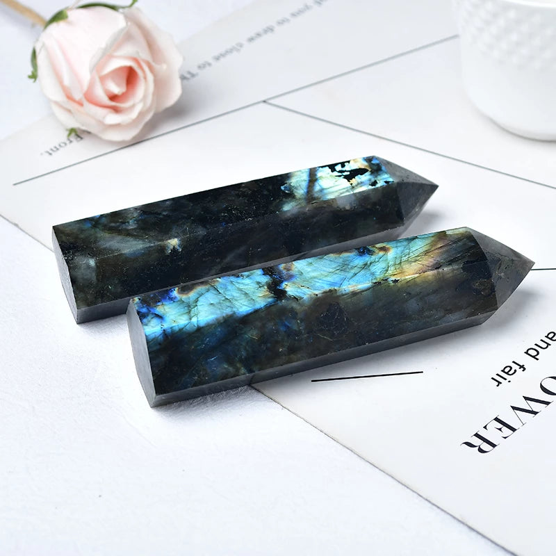 Labradorite tower