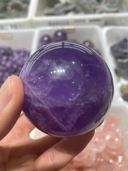 Amethyst sphere