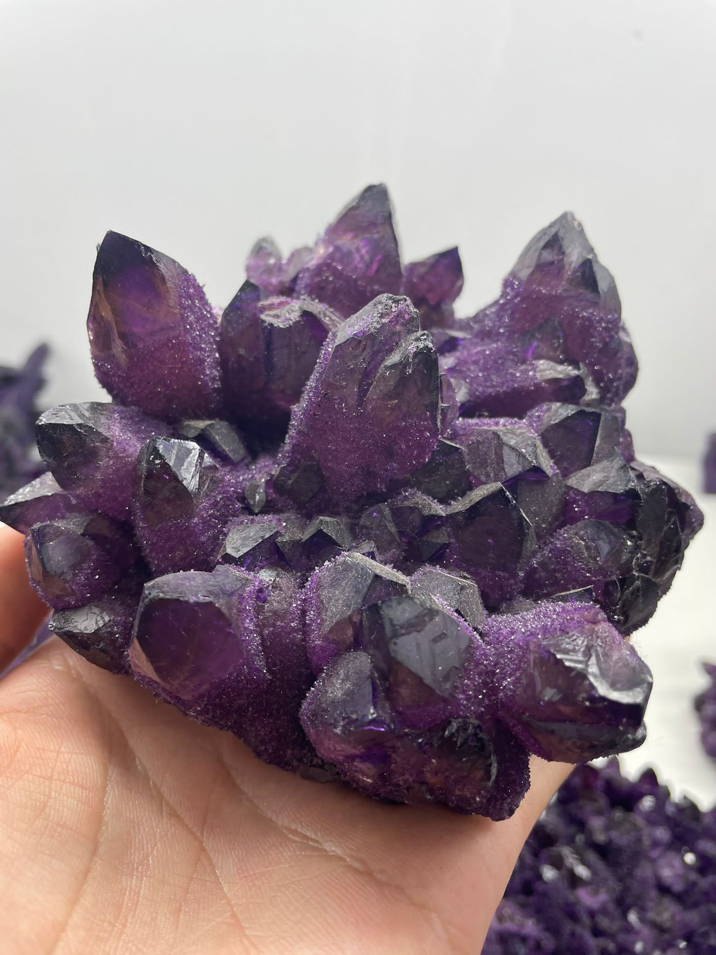 Amethyst cluster