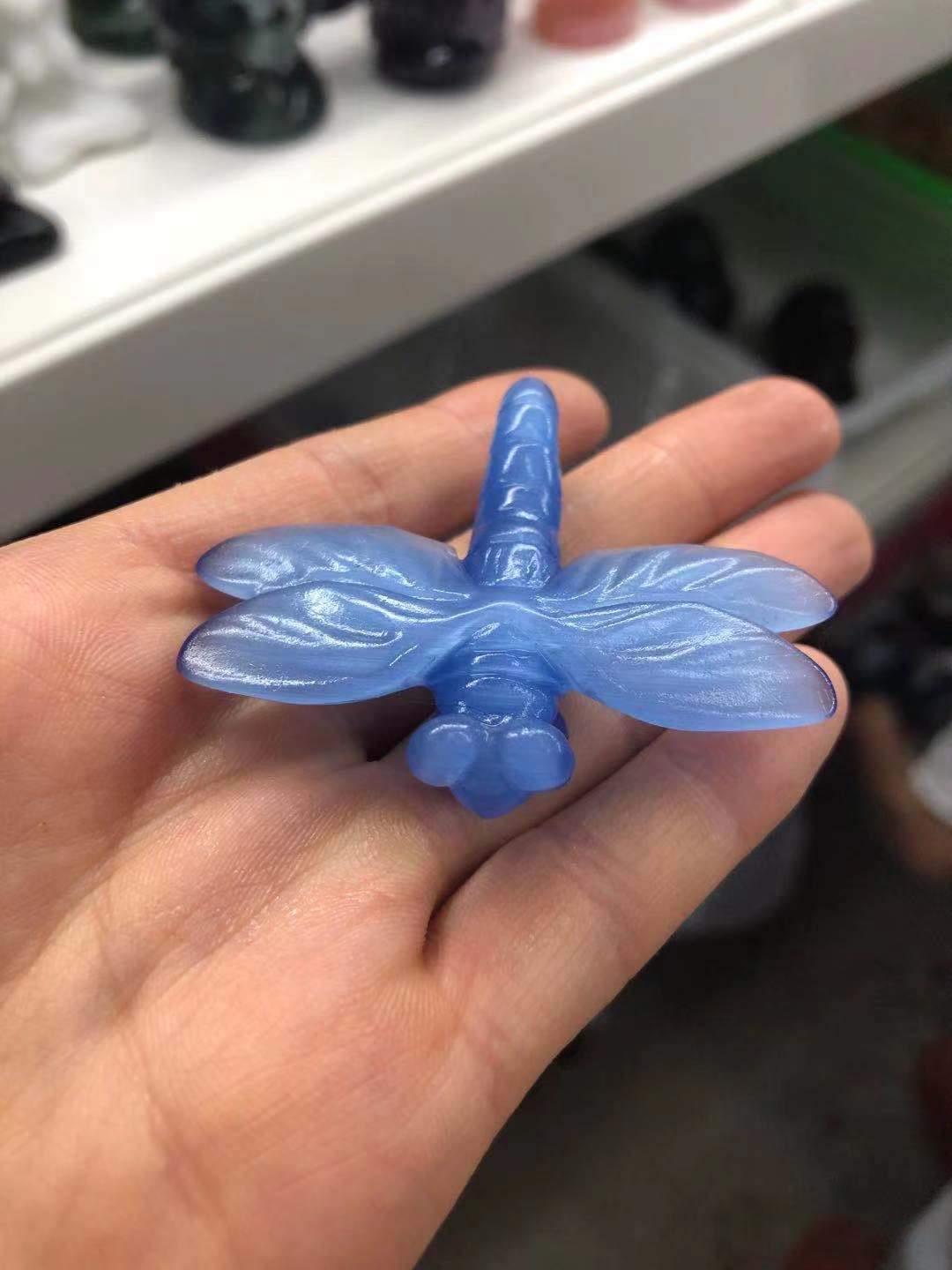 Dragonfly carving