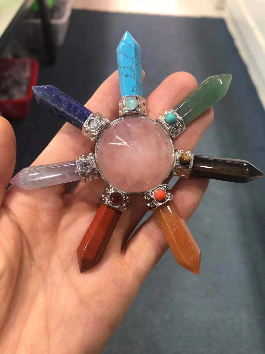 Colorful energy tower