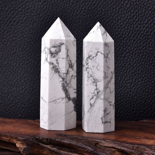 Howlite tower point