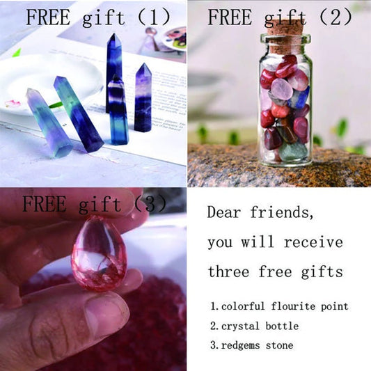 Free gift for follower on tiktok.9.9 dollars is just for transportation. Thanks¡£You will receive three high quality crystal products for free