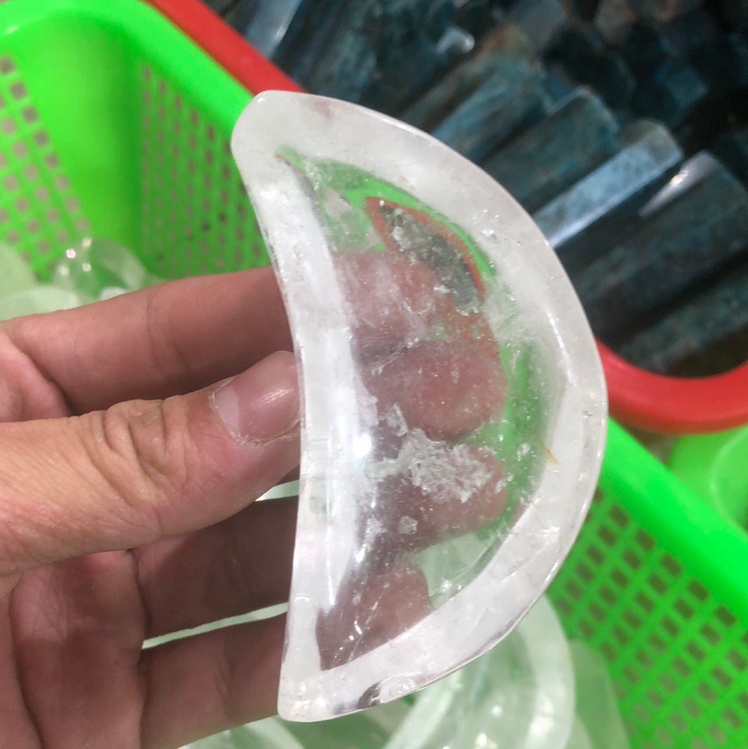 clear quartz bowl