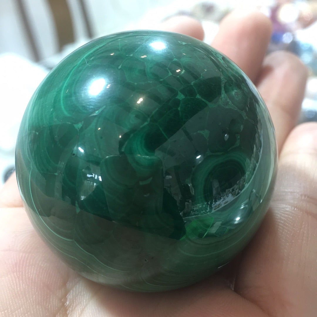 Malachite sphere big