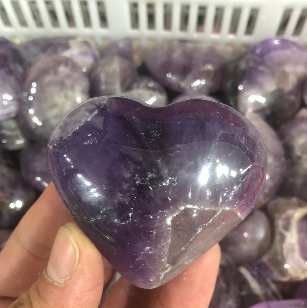 Amethyst heart