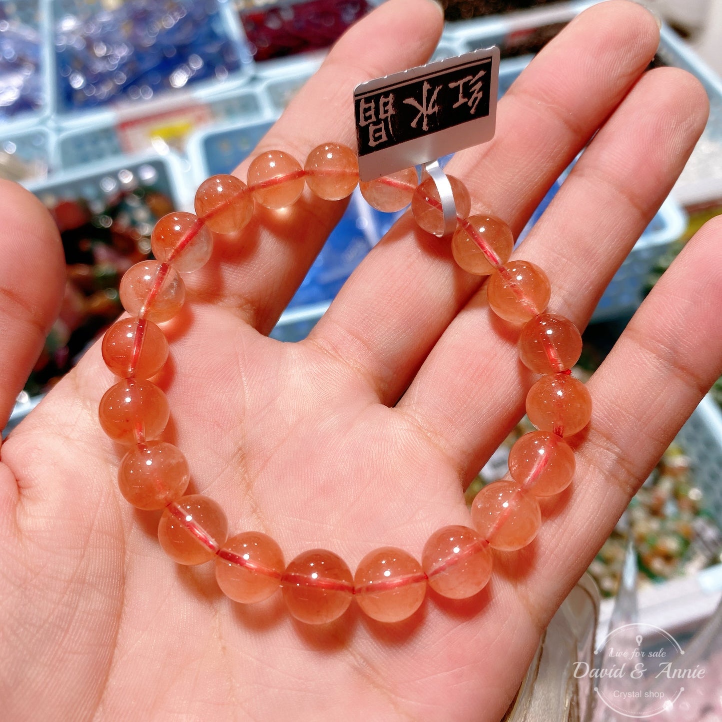 Red quartz