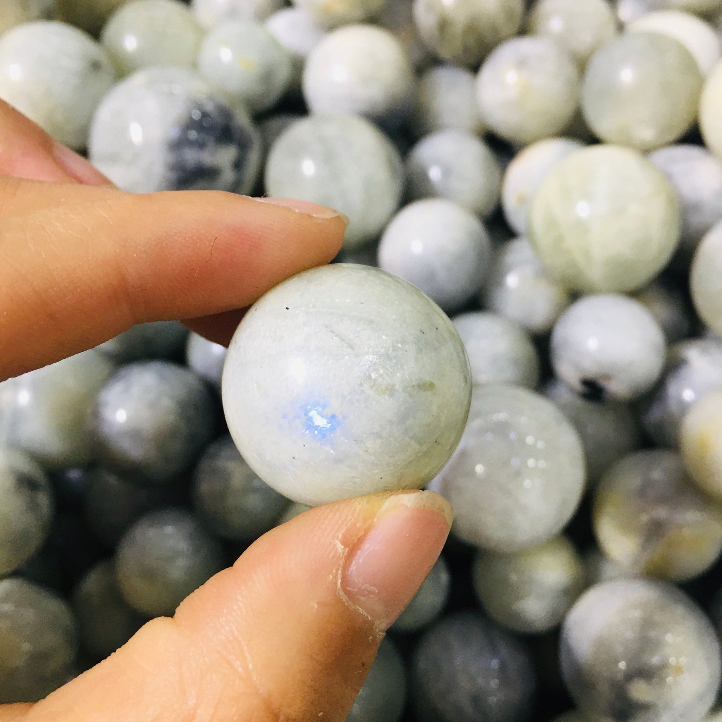 Moonstone sphere