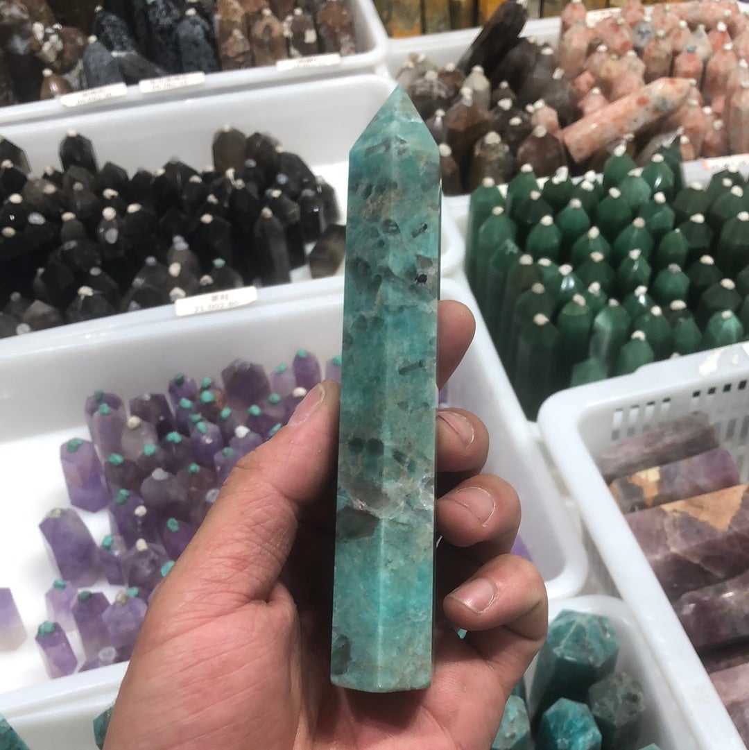 amazonite tower point