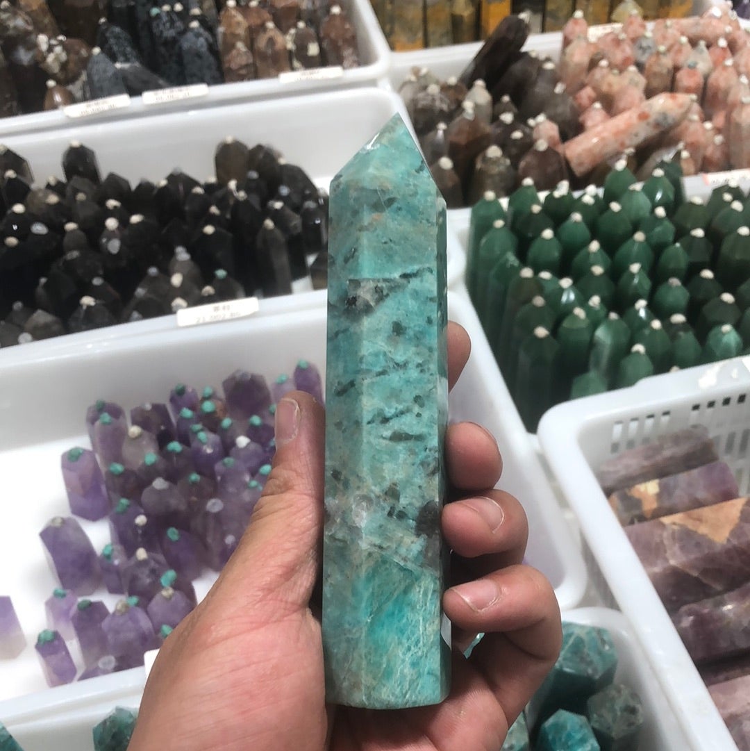 amazonite tower point